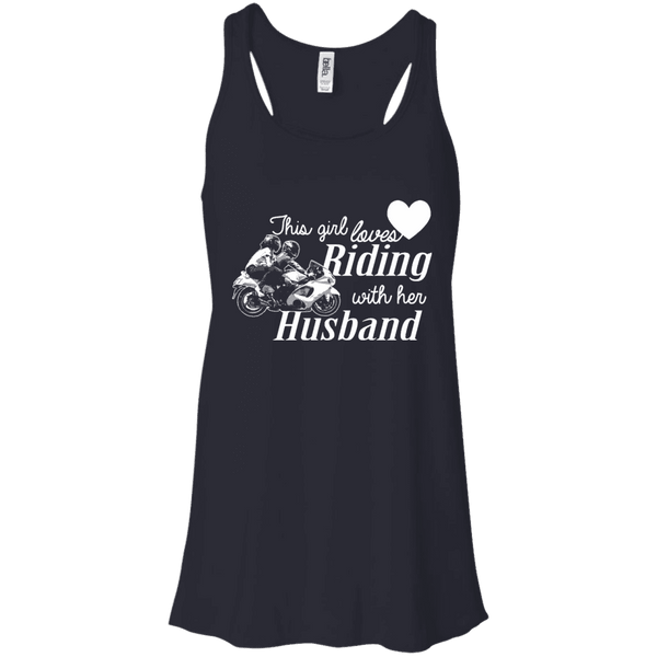 This Girl Loves Riding With Her Husband Ladies Tee - STUDIO 11 COUTURE