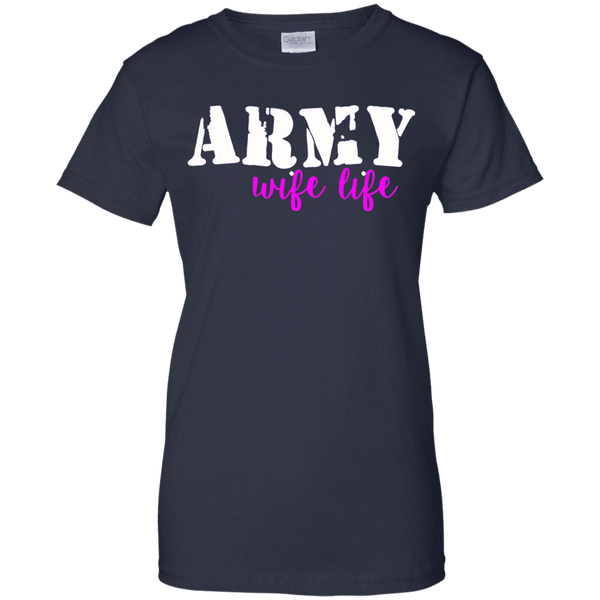 Army Wife Life Ladies Tee - STUDIO 11 COUTURE