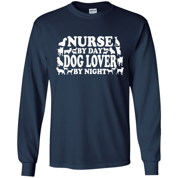 Nurse By Day Dog Lover By Night Men Tee - STUDIO 11 COUTURE
