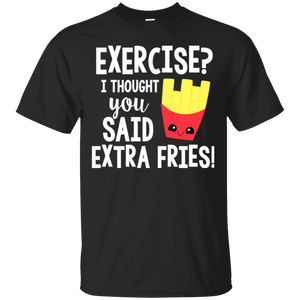 Extra Fries Men Tee