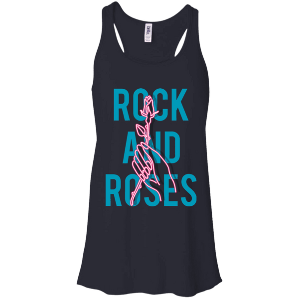 Rock And Roses Ladies Tee