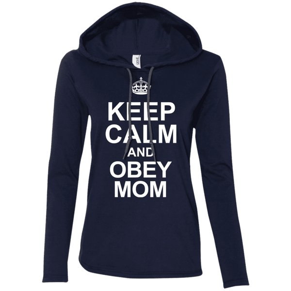 Keep Calm And Obey Mom Ladies Tee - STUDIO 11 COUTURE