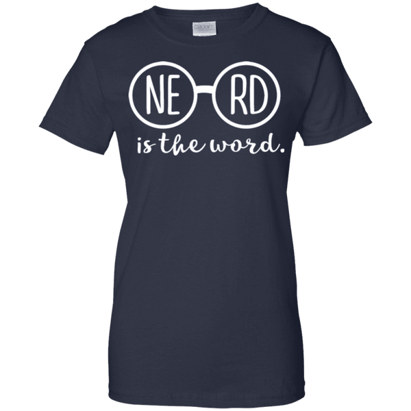 Nerd Is The Word Ladies Tee - STUDIO 11 COUTURE