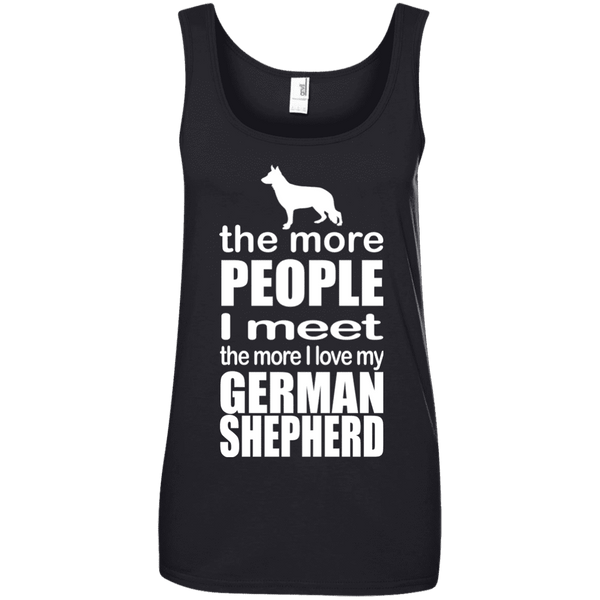 The More I Love My German Shepherd Ladies Tee - STUDIO 11 COUTURE