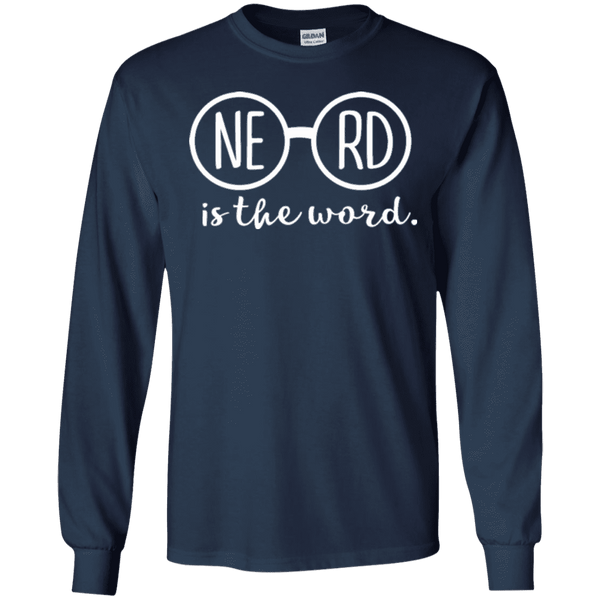 Nerd Is The Word Men Tee - STUDIO 11 COUTURE