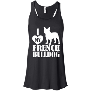 Love French Bulldog Ladies Tee