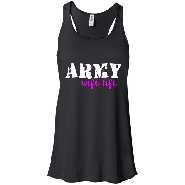 Army Wife Life Ladies Tee - STUDIO 11 COUTURE