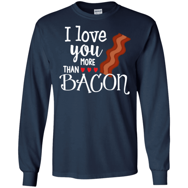 I Love You More Than Bacon Men Tee
