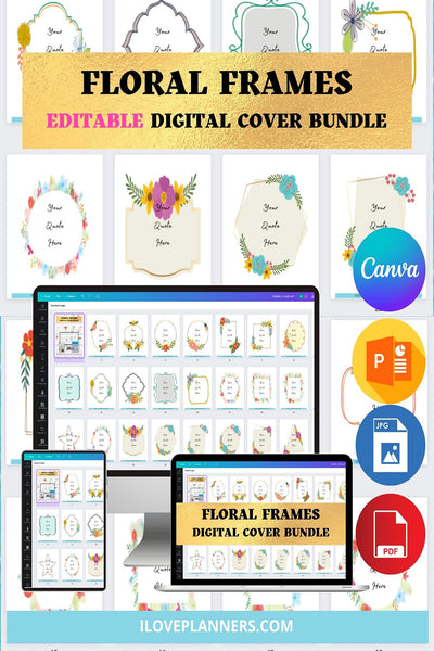 DIGITAL DIVAS MAY MADNESS - 182 EDITABLE DIGITAL COVERS BUNDLE FOR ALL OF YOUR PLANNERS, JOURNALS, POSTERS, CARDS, AND MORE