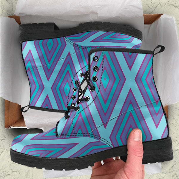 Frozen Diamond Womens Leather Boots