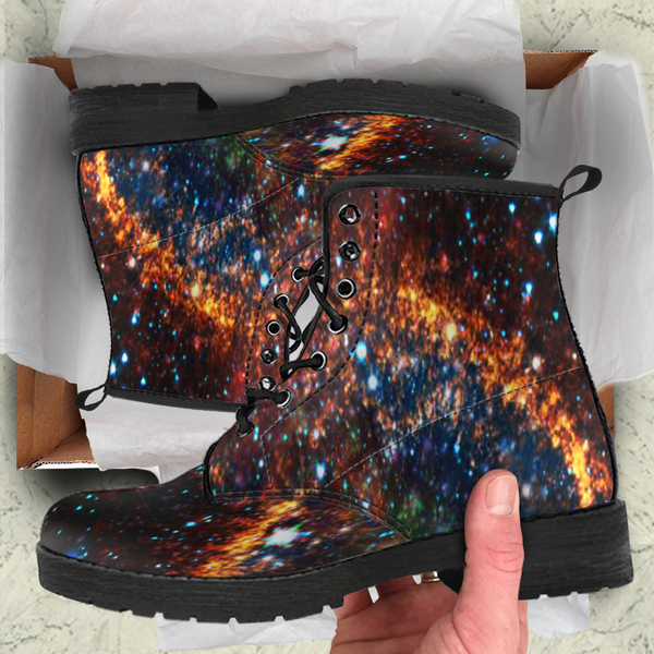 Galaxy Womens Leather Boots - STUDIO 11 COUTURE