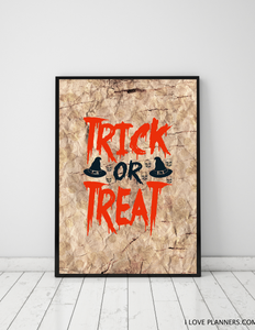 FREE Poster, Print It Yourself, DIY, Instant Download, Printable: Budget Halloween Decoration 5
