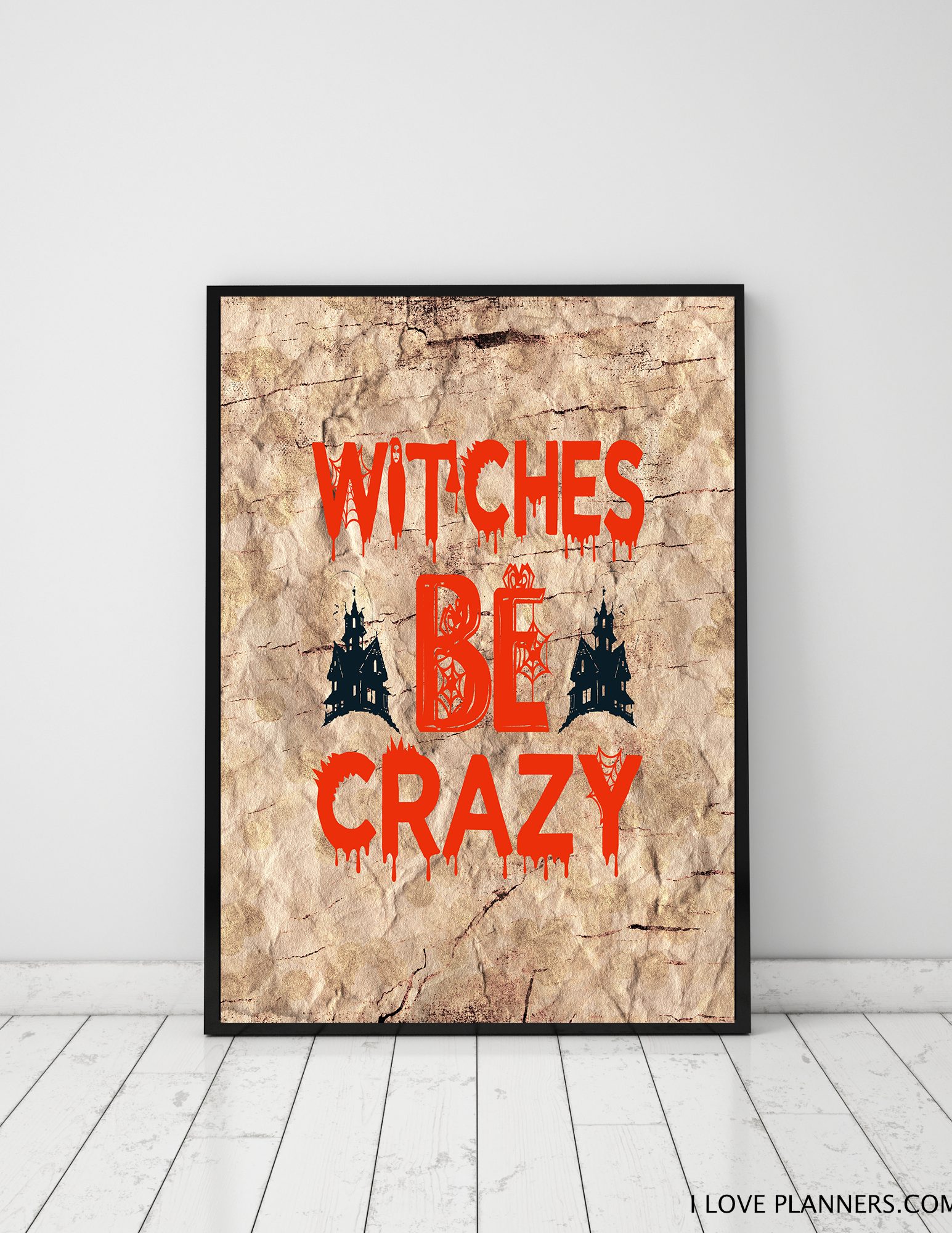 FREE Poster, Print It Yourself, DIY, Instant Download, Printable: Budget Halloween Decoration 7
