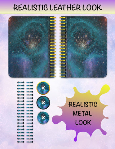 Copy of TEMPLATE Cover Kit for Digital Planners, Spirals, Coils, Customize Your Digital Planners, Commercial Use OK, Digital Planners, Digital Journals, Compatible for PC, Mac, CANVA