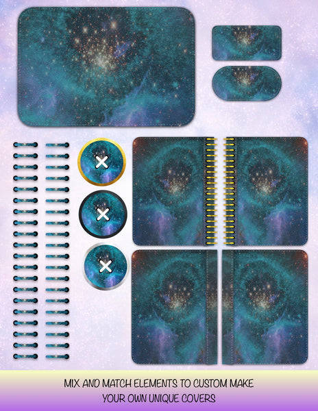 Design Kit for Digital Planners, Spirals, Coils, Customize Your Digital Planners, Commercial Use OK, Digital Planners, Digital Journals, Compatible for PC, Mac, CANVA