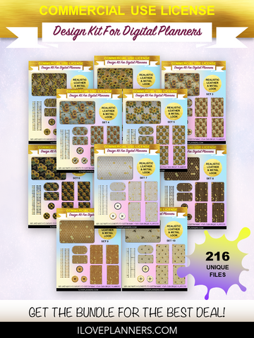 Sunflower Bees Digital Planners, Spirals, Coils, Customize Your Digital Planners, Commercial Use OK, Digital Planners, Digital Journals, Compatible for PC, Mac, CANVA. #29