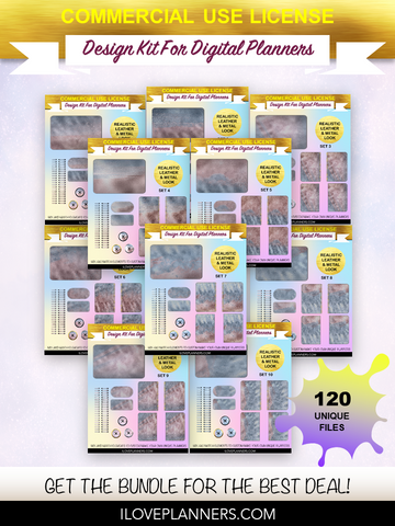 Tranquil Rain Digital Pattern for Digital Planners, Spirals, Coils, Customize Your Digital Planners, Commercial Use OK, Digital Planners, Digital Journals, Compatible for PC, Mac, CANVA. #7