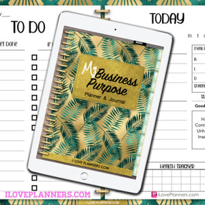 My Business Purpose Digital Planner, Journal, and Workbook/ GoodNotes, Xodo, Digital Journal, iPad Planner, tablet Planner Digital Planner Stickers