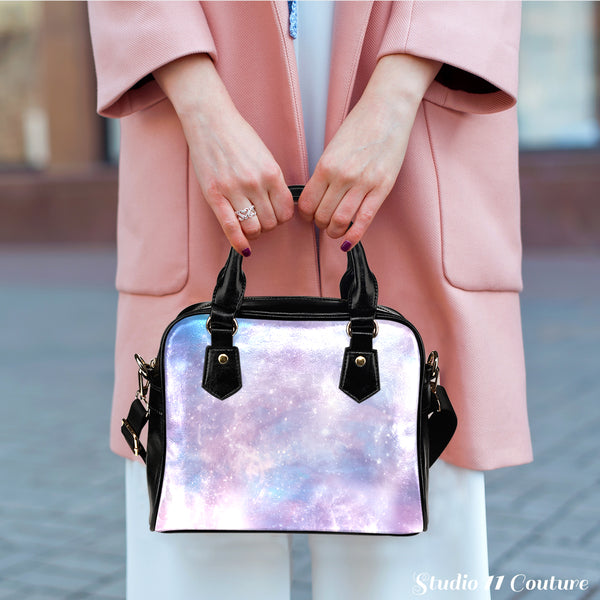 Pastel Galaxy 7 Shoulder Handbag - STUDIO 11 COUTURE