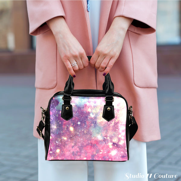 Pastel Galaxy 2 Shoulder Handbag - STUDIO 11 COUTURE