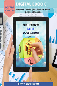 Ultimate Niche Domination, EBOOK, Instant Download, Digital ebook, R3