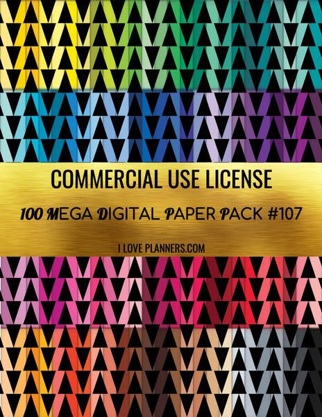 Digital Paper Pack for Digital Designs, Scrapbooking, Journals, Planners, Stickers, Printables, Crafting, and More.  Commercial Use Ok. 1.107