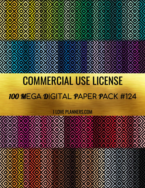 Digital Paper Pack for Digital Designs, Scrapbooking, Journals, Planners, Stickers, Printables, Crafting, and More.  Commercial Use Ok. 1.124