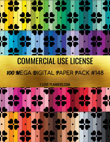 Digital Paper Pack for Digital Designs, Scrapbooking, Journals, Planners, Stickers, Printables, Crafting, and More.  Commercial Use Ok. 1.148