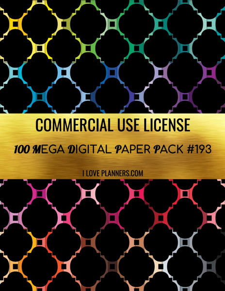Digital Paper Pack for Digital Designs, Scrapbooking, Journals, Planners, Stickers, Printables, Crafting, and More.  Commercial Use Ok. 1.193