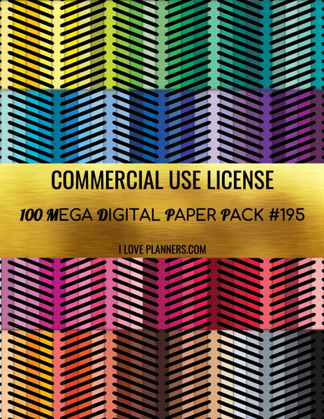 Digital Paper Pack for Digital Designs, Scrapbooking, Journals, Planners, Stickers, Printables, Crafting, and More.  Commercial Use Ok. 1.195