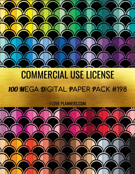 Digital Paper Pack for Digital Designs, Scrapbooking, Journals, Planners, Stickers, Printables, Crafting, and More.  Commercial Use Ok. 1.198