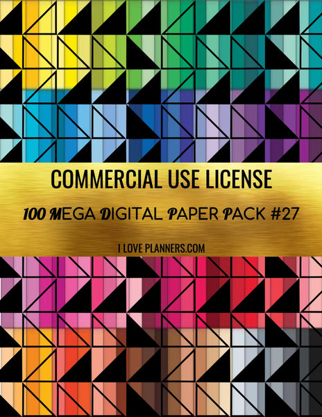 Digital Paper Pack for Digital Designs, Scrapbooking, Journals, Planners, Stickers, Printables, Crafting, and More.  Commercial Use Ok. 1.27