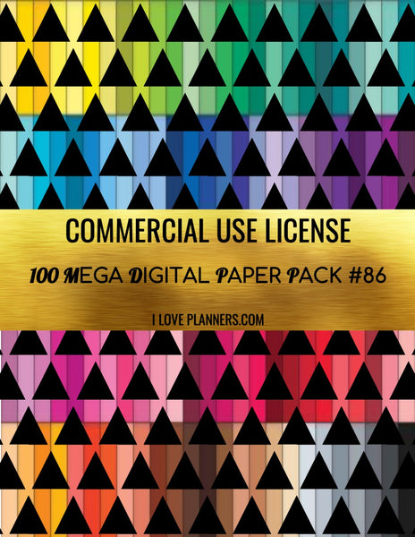 Digital Paper Pack for Digital Designs, Scrapbooking, Journals, Planners, Stickers, Printables, Crafting, and More.  Commercial Use Ok. 1.86