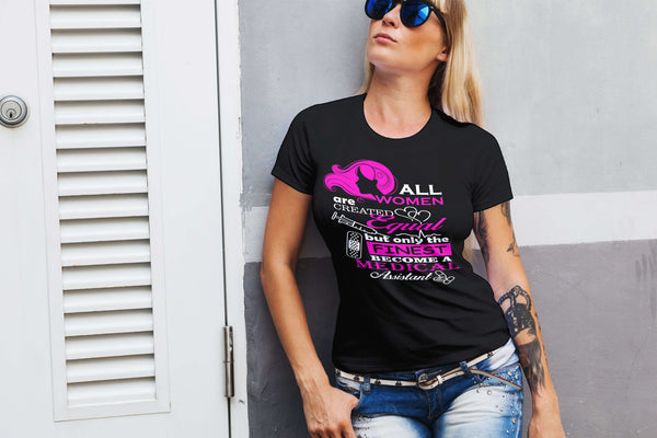 All Women Are Create Equal Ladies Tee