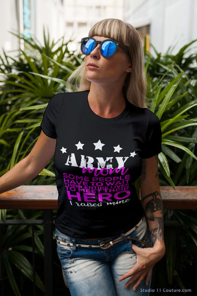Army Mom Ladies Tee