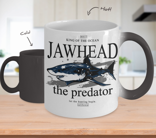 Color Changing Mug Animals King Of The Ocean Jaw Head The Predator