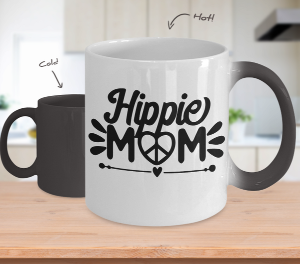Color Changing Mug Funny Mug Inspirational Quotes Novelty Gifts Hippie Mom