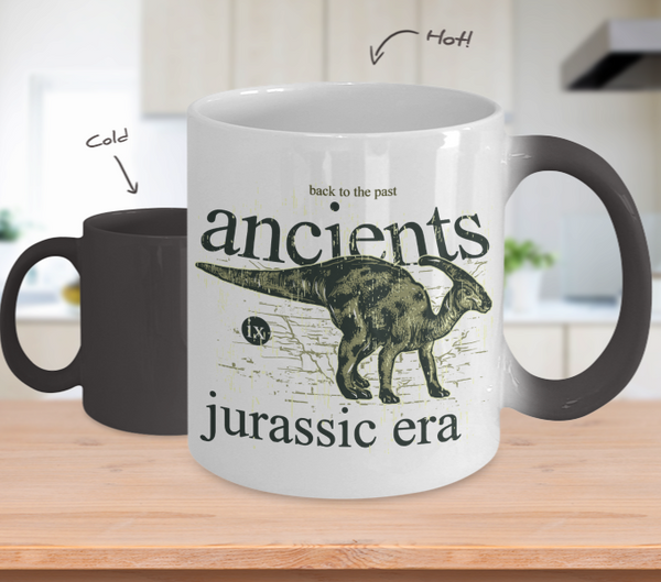Color Changing Mug Animals Back To The Past Ancients Jurassic Era