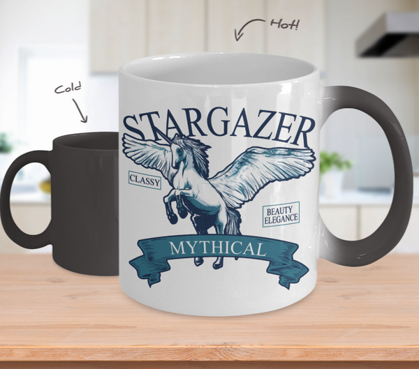 Color Changing Mug Animals Stargazer Mythical