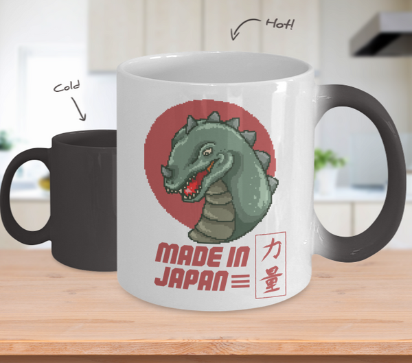 Color Changing Mug Retro 80s 90s Nostalgic Made In Japan