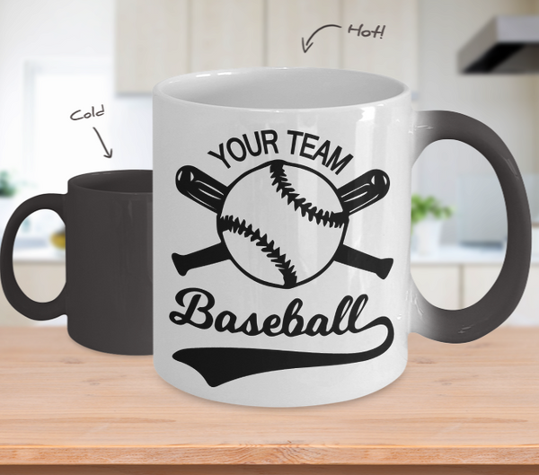 Color Changing Mug Your Time Baseball