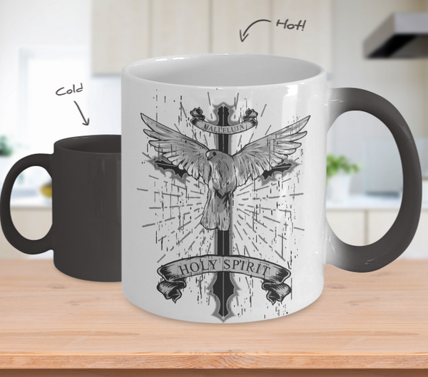 Color Changing Mug Animals HolySpirit