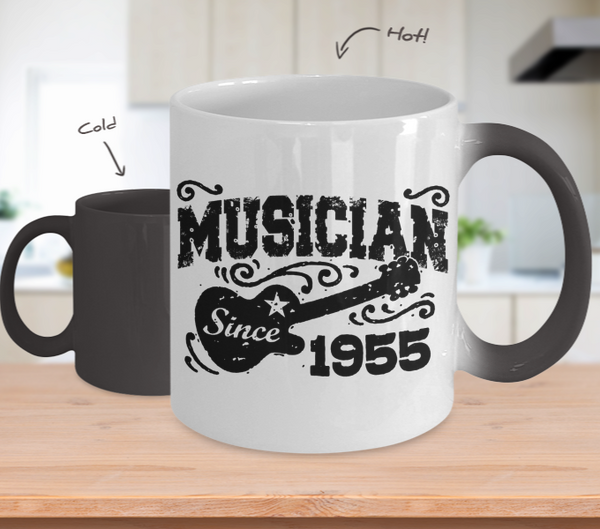 Color Changing Mug Music Theme Musician Since 1955