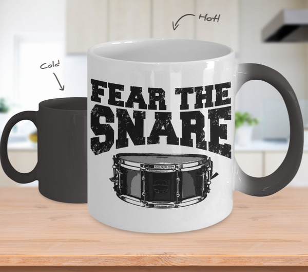 Color Changing Mug Music Theme Fear The Snare