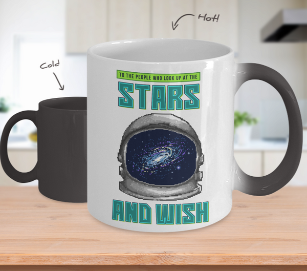 Color Changing Mug Retro 80s 90s Nostalgic Wish Of The Star