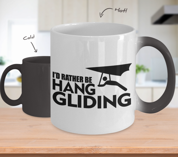 Color Changing Mug Random Theme I'd Rather Be Hang Gliding