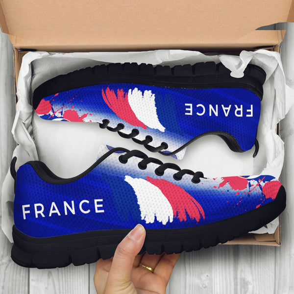 2018 FIFA World Cup France Womens Athletic Sneakers - STUDIO 11 COUTURE