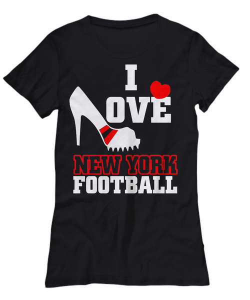 Women and Men Tee Shirt T-Shirt Hoodie Sweatshirt I Love New York FootBall