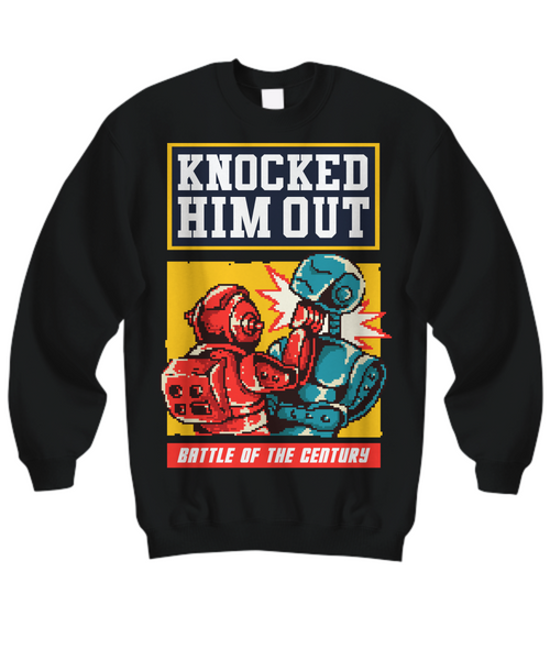 Women and Men Tee Shirt T-Shirt Hoodie Sweatshirt Knocked Him Out Battle Of The Century