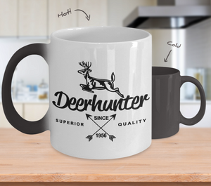 Color Changing Mug Hunting Theme Deer Hunter Since 1956